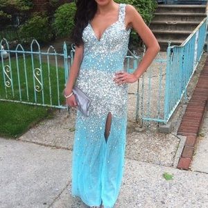 Blue Sparkle Gown